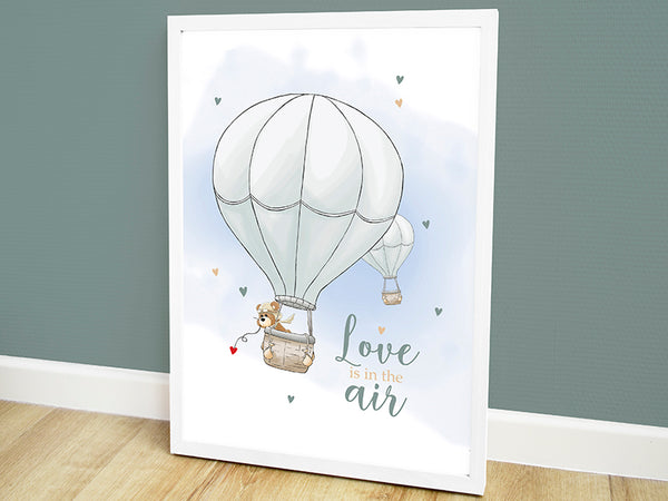 geboorte poster, geboorteposter, babykamer posters, dieren posters babykamer, dieren poster kinderkamer, kinderposter, kinderposters, poster kinderkamer, poster babykamer, hippe kraamcadeaus, muur decoratie babykamer, poster luchtballon, muurposter