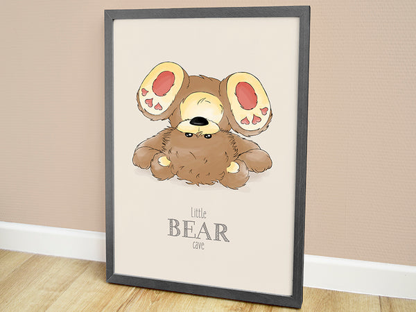 geboorte poster, geboorteposter, babykamer posters, dieren posters babykamer, dieren poster kinderkamer, kinderposter, kinderposters, poster kinderkamer, poster babykamer, hippe kraamcadeaus, muur decoratie babykamer, poster beer, babykado, muurposter