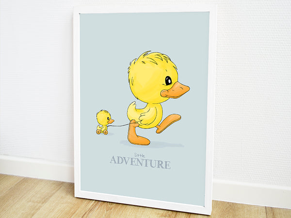 geboorte poster, geboorteposter, babykamer posters, dieren posters babykamer, dieren poster kinderkamer, kinderposter, kinderposters, poster kinderkamer, poster babykamer, hippe kraamcadeaus, muur decoratie babykamer, poster eend, babykado, muurposter