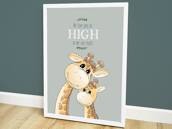 geboorte poster, geboorteposter, babykamer posters, dieren posters babykamer, dieren poster kinderkamer, kinderposter, kinderposters, poster kinderkamer, poster babykamer, hippe kraamcadeaus, muur decoratie babykamer, poster giraf, babykado, muurposter