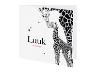 originele geboortekaartjes, geboortekaartje dieren, bijzondere geboortekaartjes, unieke geboortekaartjes, minimalistisch geboortekaartje, geboortekaartjes silhouet, geboortekaartje giraffe, hippe geboortekaart, aparte geboortekaartjes, geboortekaartje