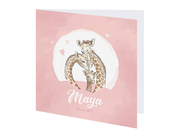 originele geboortekaartjes, geboortekaartje dieren, bijzondere geboortekaartjes, unieke geboortekaartjes, geboortekaartje origineel, geboortekaartjes maan, geboortekaartje giraffe, hippe geboortekaart, aparte geboortekaartjes, geboorte kaartje meisje