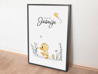 geboorte poster, geboorteposter baby, babykamer posters, dieren posters babykamer, dieren poster kinderkamer, kinderposter, kinderposters, gepersonaliseerd poster, persoonlijke poster, hippe kraamcadeaus, baby kraamcadeaus, poster voor kinderkamer, baby