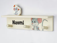 kapstok kind, kapstok kinderen, kinderkapstok met naam, kinderkapstok dieren, kinderkapstok hout, kapstokje kind, houten kinderkapstok, kapstokken kinderen, kinderkapstokje, decoratie babykamer, accessoires babykamer, decoratie kinderkamer, geboortecadeau