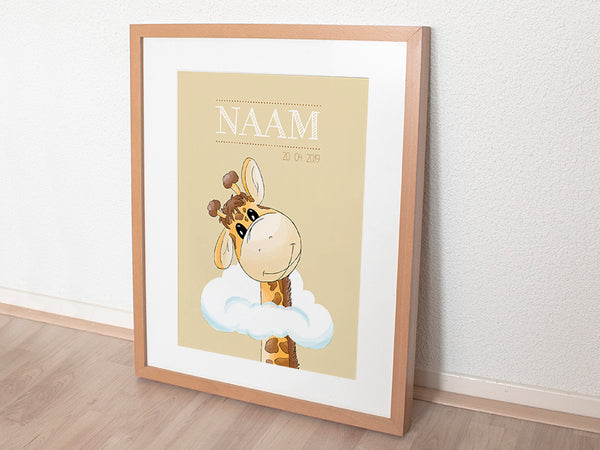 geboorte poster, geboorteposter baby, babykamer posters, dieren posters babykamer, dieren poster kinderkamer, kinderposter, kinderposters, gepersonaliseerd poster, persoonlijke poster, hippe kraamcadeaus, baby kraamcadeaus, poster voor kinderkamer, baby