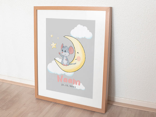 geboorte poster, geboorteposter baby, babykamer posters, dieren posters babykamer, dieren poster kinderkamer, kinderposter, kinderposters, gepersonaliseerd poster, persoonlijke poster, hippe kraamcadeaus, baby kraamcadeaus, poster voor kinderkamer, baby